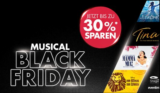 Stage Entertainment Black Week Angebote: Bis zu 30% Rabatt auf Musicaltickets