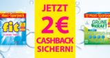 fit Geschirrspültabs 2€ Cashback-Aktion