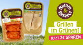 100g Nature & Respect Hähnchen Innenfilet mit Paprikamarinade für 0,69 € [Rewe + Marktguru]