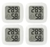 Jooheli 4 Stück Thermo Hygrometer, Digitales Thermo-Hygrometer für 6,99 € inkl. Prime-Versand (statt 12,99 €)