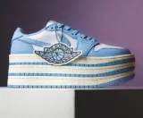 Jordan Wmns Air Jordan 1 Triple Stack Psychic Blue  White  Sail Hv8288-402 (Gr. 36,5 Bis 42) Für 93,10 € Inkl. Versand (Statt 139,99 €)