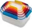 Joseph Joseph Nest Lock 5 Stück Kunststoff Küche Lebensmittel Lagerung aufbewahrungsbox mit Deckel auslaufsicher luftdicht platzsparend BPA frei- Multicolour für 22,99 € inkl. Prime-Versand (statt 35,99 €)