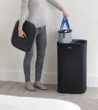 Joseph Joseph Tota Wäschekorb (2 Wäschebereichen 60 Liter)