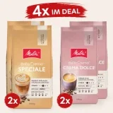 2x Melitta Bella Crema Speciale Kaffeebohnen +  2x Melitta Bella Crema Mild Kaffeebohnen  (1kg)