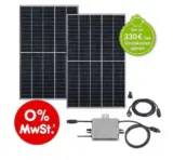 Juskys Balkonkraftwerk 600W Solaranlage Komplettset für 492,94 € (statt 600 €)