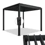 Juskys Lamellendach Tahiti (3x3m,anthrazit,Stahl) für 899,99 € inkl. Versand