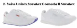 K-Swiss Unisex Sneaker Granada II Sneaker (2 Farben, Gr. 40 bis 43) für je 29,99 € inkl. Versand