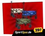 KIRKJUBØUR Edda faltbarer Bollerwagen (5 Farben) für 44,34 € inkl. Versand