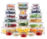 KUMD 25 Vorratsdosen  + 25 Deckel Gefrierschrank- & Mikrowellensicher