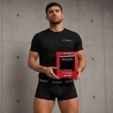 Kappa Herren Bundle: Boxershorts + T-Shirt 371D1PW  (Gr. M bis 2XL)