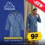Kappa Unisex Baumwoll Bademantel P510692 (Gr. S/M) für 14,94 € inkl. Versand