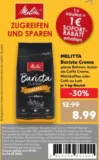 1 KG Melitta Barista Crema für 7,99€ [Kaufland Coupon]