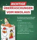 Kaufland🖌️✨ Gratis Nikolausstiefel befüllen lassen