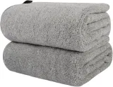 KinHwa 2er Pack Mikrofaser Handtuch (50 x 100cm Grau) für 10,49 € inkl. Prime-Versand (statt 21,00 €)