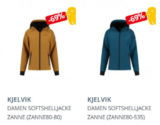 Kjelvik Zanne Softshelljacke (Gr. 40 bis 46) ab 30,44 € inkl. Versand