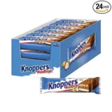 Knoppers NussRiegel 24er Pack (24 x 40g) für 9,00 € inkl. Prime-Versand