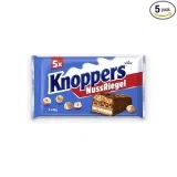 Knoppers NussRiegel 5er Pack (5 Riegel) für 1,92 € inkl. Prime-Versand