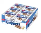 Knoppers – 24 x 25g– Gefüllte Waffelschnitte mit Milchcreme und Nougatcremefüllung ab 5,58 € inkl. Prime-Versand (statt 9,97 €)