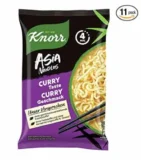 Knorr Asia Noodles Instant Nudeln Curry-Geschmack 11er Pack (11 x 70g) ab 5,19 € inkl. Prime-Versand (statt 10,00 €)