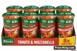 Knorr Pasta Pot Tomato & Mozzarella XXL 8er Pack (8x93g)