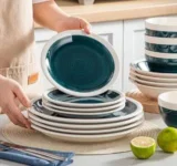 16-teilige vancasso ORI Steinzeug Kombiservice für 4 Personen