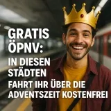 Kostenloser ÖPNV an den Adventssamstagen 2025 – in diesen Städten fahrt ihr gratis mit Bus und Bahn