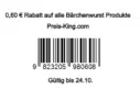 Kaufland: 0,60 € Rabatt auf alle Bärchenwurst Produkte