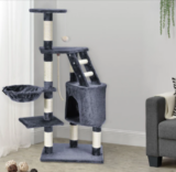 Kratzbaum Buffy 118 cm hoch mit Höhle, Liegemulde,  für 21,67€ inkl. Versand statt 35€