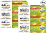 6er Pack (6 x 40 g) Kukident Haftcreme Med+Kamille Zahnreiniger für das Gebiss