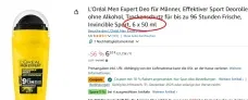 6 x 50 ml L’Oréal Men Expert Deo für Männer ab 5,83 € inkl. Versand statt 13,50 €