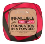 L’Oréal Paris Infaillible 24H Fresh Wear Make-Up-Puder 220 Sand ab 6,24 € inkl. Prime-Versand (statt 12,95 €)