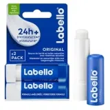 Labello Duo Original Lippenbalsam Angereichert Mit Natürlichen Ölen Und Cremiger Textur Für 24 Stunden 2Er Pack (2 X 5,5 Ml) Für 4,80 € Inkl. Prime-Versand (Statt 6,22 €)