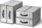 LAMU 4 Stück Bettwäsche Aufbewahrungsboxen für 17,99 € inkl. Prime-Versand (statt 29,99 €)