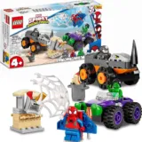 LEGO 10782 Marvel Spidey und Seine Super-Freunde Hulks und Rhinos Monster Truck-Duell – für 14,61 € inkl. Prime-Versand (statt 17,99 €)