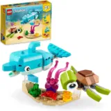 LEGO (31128) Creator 3-in-1 Delfin und Schildkröte für 5,93 € inkl. Prime-Versand (statt 9,94 €)