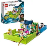 LEGO (43220) Disney Classic Peter Pan & Wendy – Märchenbuch-Abenteuer Spielzeug-Set