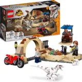 LEGO (76945) Jurassic World Atrociraptor: Motorradverfolgungsjagd – für 11,86 € inkl. Prime-Versand (statt 17,90 €)