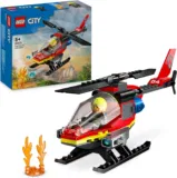 LEGO City Feuerwehrhubschrauber (60411) für 7,29 € inkl. Prime-Versand (statt 10,29 €)