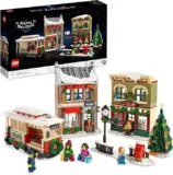 LEGO Icons – Weihnachtlich geschmückte Hauptstraße (10308) für 83,99 € inkl. Versand