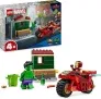 LEGO Marvel – Iron Man mit Bike und der Hulk (76287) für 9,99 € inkl. Prime-Versand
