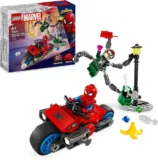 LEGO Marvel Motorrad-Verfolgungsjagd: Spider-Man vs. Doc Ock für 7,49 € inkl. Prime-Versand (statt 11,49 €)