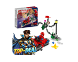 LEGO Marvel Motorrad-Verfolgungsjagd: Spider-Man vs. Doc Ock für 7,79 € inkl. Prime-Versand