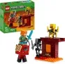 LEGO Minecraft – Das Lava-Duell im Nether (21266) für 6,99 € inkl. Prime-Versand