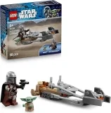LEGO Star Wars Speederbike des Mandalorianers und Grogu (75436)