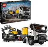 LEGO Technic – Volvo FMX LKW mit EC230 Electric Raupenbagger (42175) für 129,89 € inkl. Versand