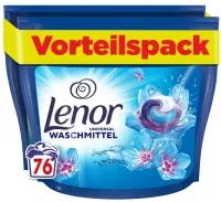 LENOR PODS® Universal Waschkapseln 🪷 (Vollwaschmittel 76 Waschladungen)