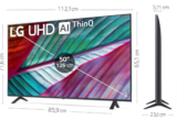 LG 50UR78006LK 50 Zoll UHD Smart TV mit 60Hz für 341€ (statt 439€)