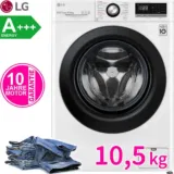 LG F4WV310SB Waschmaschine (10,5 kg, A+++, 1400 U/min) für 469,99 € inkl. Versand (statt 519,99 €)