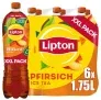 LIPTON ICE TEA Peach, Eistee mit Pfirsich Geschmack, EINWEG (6 x 1,75l) für nur 6,84 € inkl. Prime Versand zzgl. Pfand (statt 13,14 €)