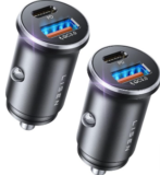 LISEN 2-Pack 54W Zigarettenanzünder USB C Autoladegerät für 6,69 (statt 16€)